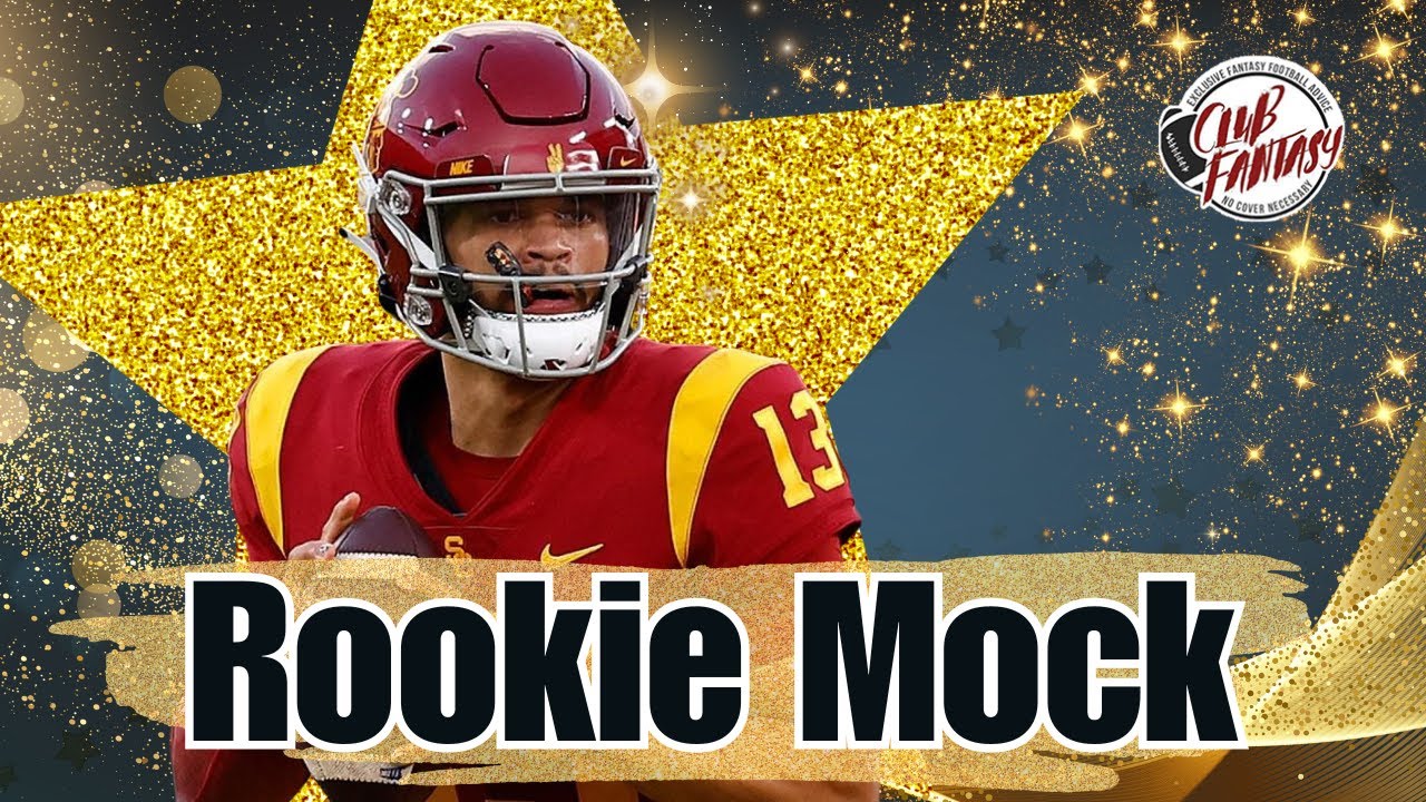 2024 Dynasty Fantasy Football Rookie MOCK DRAFT YouTube