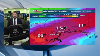 FIRST ALERT: Rainy night and weekend ahead! (12/03/2025) screenshot 2