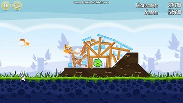 Angry Bird Poached Eggs Level 1 - 19