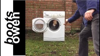 Brick in washing machine