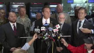 Governor Cuomo Delivers Briefing at Penn Station