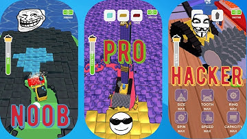 Stone Miner - NOOB vs PRO vs HACKER