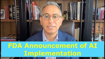 FDA Announcement of AI Implementation July 2025