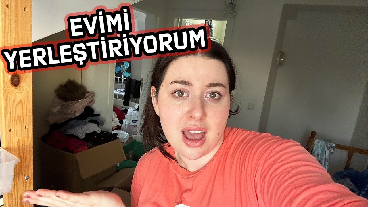 EVİMİ YERLEŞTİRİYORUZ 😅 YENİ EV TEMİZLİĞİ | Bölüm 1