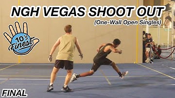 NGH Vegas Shoot Out (One-Wall Open Singles) | Final: Dan Pitre VS. Luke Thomson