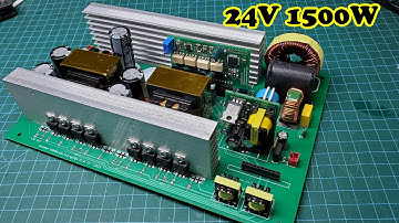 1500W inverter uses 2 pulse transformers | JLCPCB