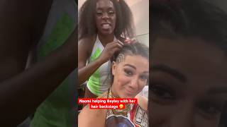 Bayley And Naomi Backstage Fun In Wwe