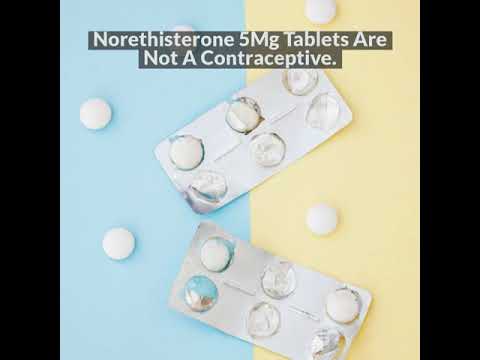 Video: Norethindrone menstruasiya dayandırırmı?