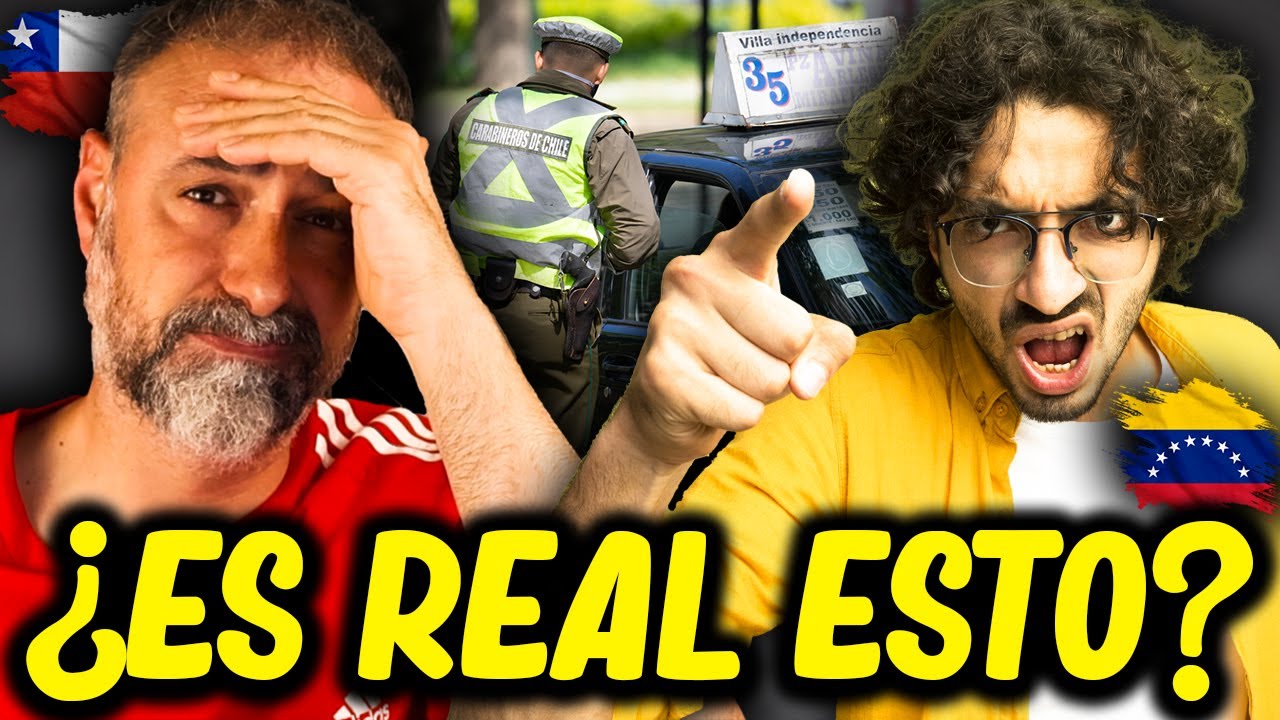 👉ASÍ REACCIONAN algunos VENEZOLANOS frente a los CARABINEROS de CHILE 😳🇨🇱