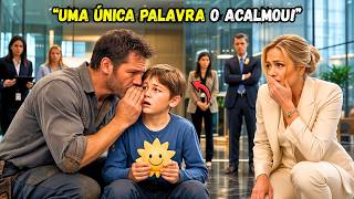 CEO Oferece 750 Mil Pelo Filho Que Não Falava — Até o Zelador Sussurrar Uma Palavra e Chocar Todos!