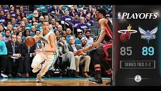 林書豪 Jeremy Lin&#39;s Offense &amp; Defense Highlights 2016-04-26 Playoffs R1G4 Heat VS Hornets