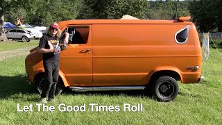 1977 Dodge Van. “Let The Good Times Roll”.