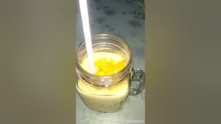Mango milk smoothie.../mang...  milk shake