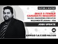 Female & Male Candidates Required in Jeddah - Jobs Update