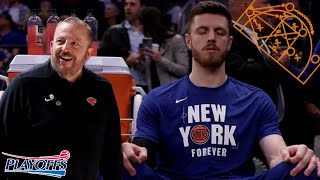 Knicks Game Film Thibodeau Counters 76ers Defense Coverage On Jalen Brunson With Isaiah Hartenstein