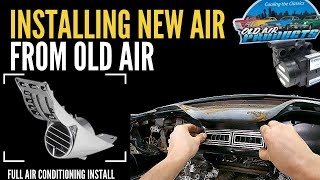 How to install new AC in a classic Mustang from Old Air Products