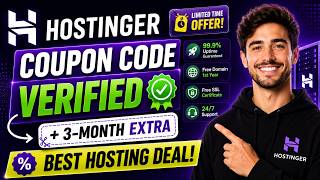 Hostinger Coupon Code Verified ✅ Biggest Discount + Best Promo Codes 2026