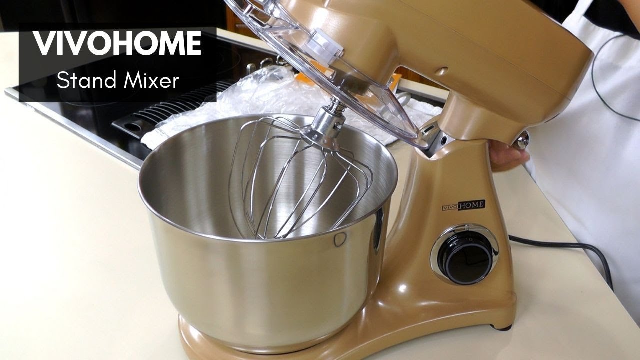 Vivohome 6 Speed 7.5 Qt. Stand Mixer with Mixer Accessory
