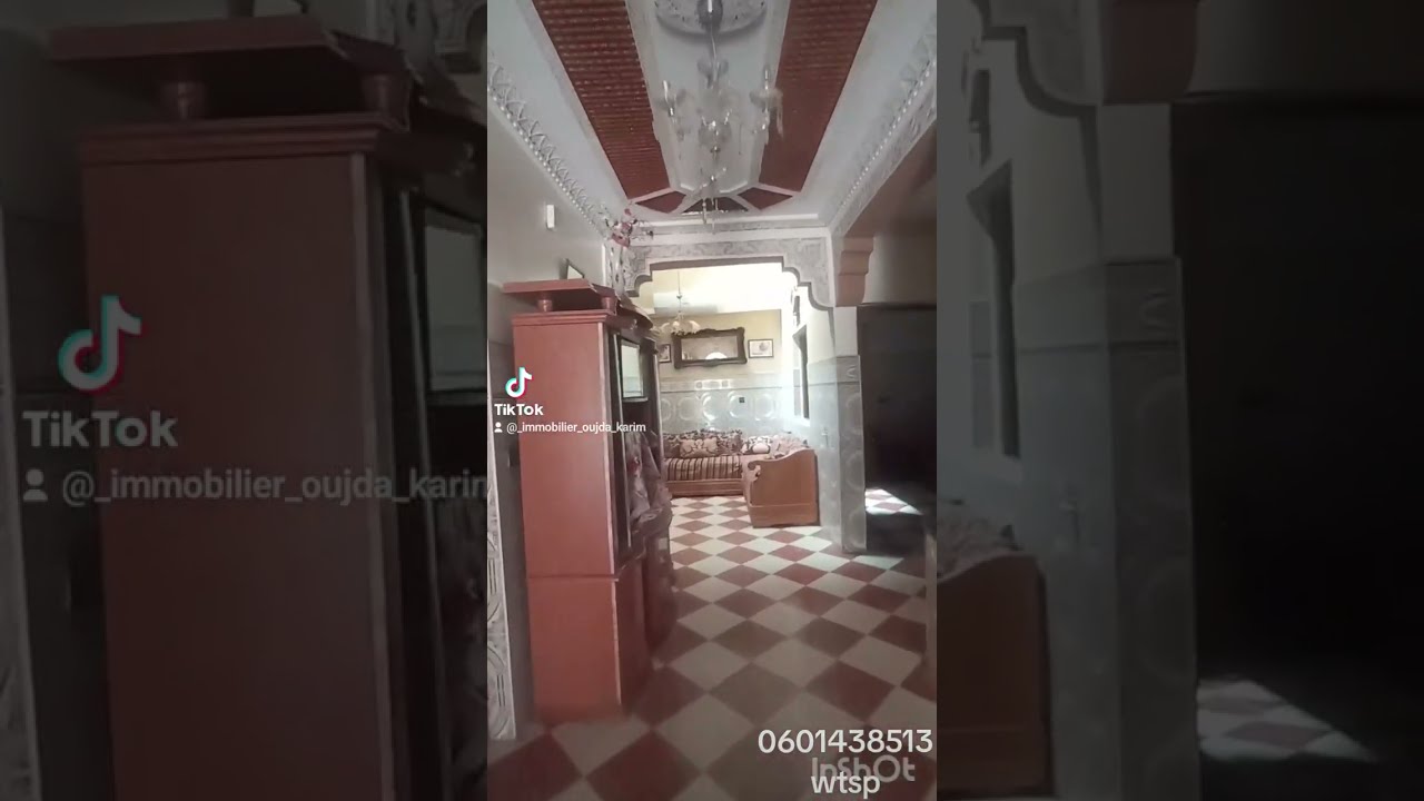 Maison à vendre à côté de lotissement boustane oujda.