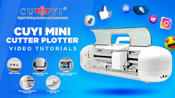 CUYI MINI CUTTER PLOTTER (PRODUCT INTRODUCTION)