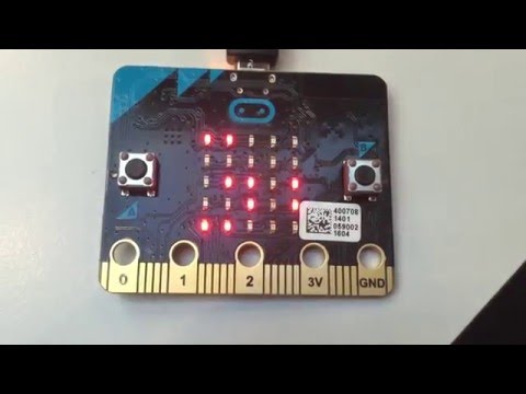 BBC MicroBit - Scrolling text