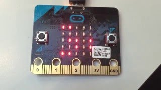 BBC MicroBit - Scrolling text