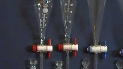 Squibb Pear Shaped Separatory Funnel Set-125ml, 250ml, 500ml & 1000ml-2