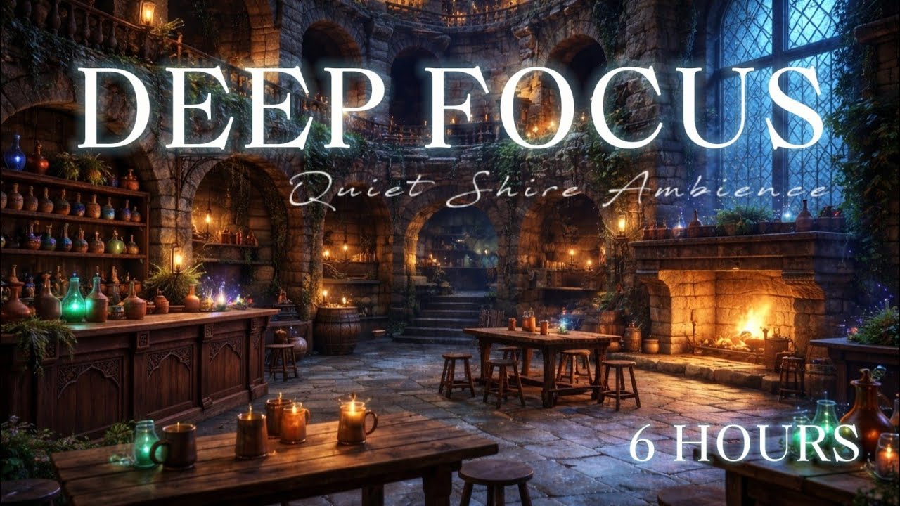 6 Hour Medieval Music for Studying, Relaxing & Deep Focus