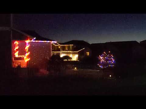 My Neighbor's (NOT-)Morse Code Christmas Lights
