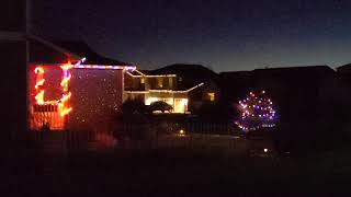 My Neighbor's (NOT-)Morse Code Christmas Lights