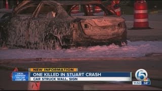 One killed in Stuart crash