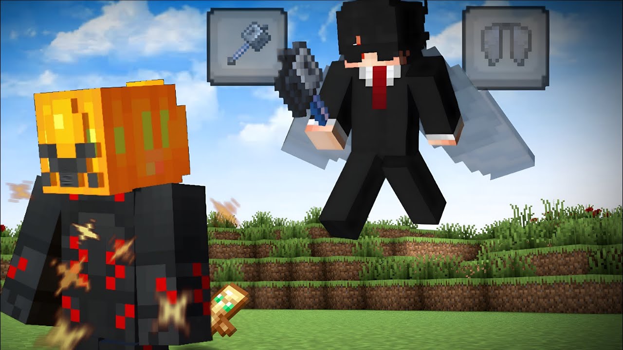Mastering Elytra Mace PvP In Minecraft Pocket Edition! - YouTube