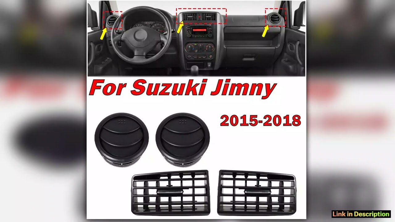 1PCS Car Internal Accessories Air Vent Grille Diffuser For Suzuki Jimny 20152018 Front Dashboard AC