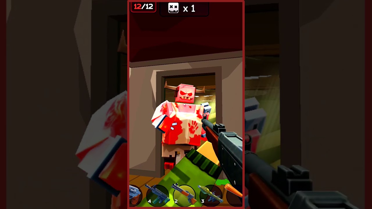 Pixel Combat Zombie Strike Weapons Bosses Full Unlocked Gameplay 18 