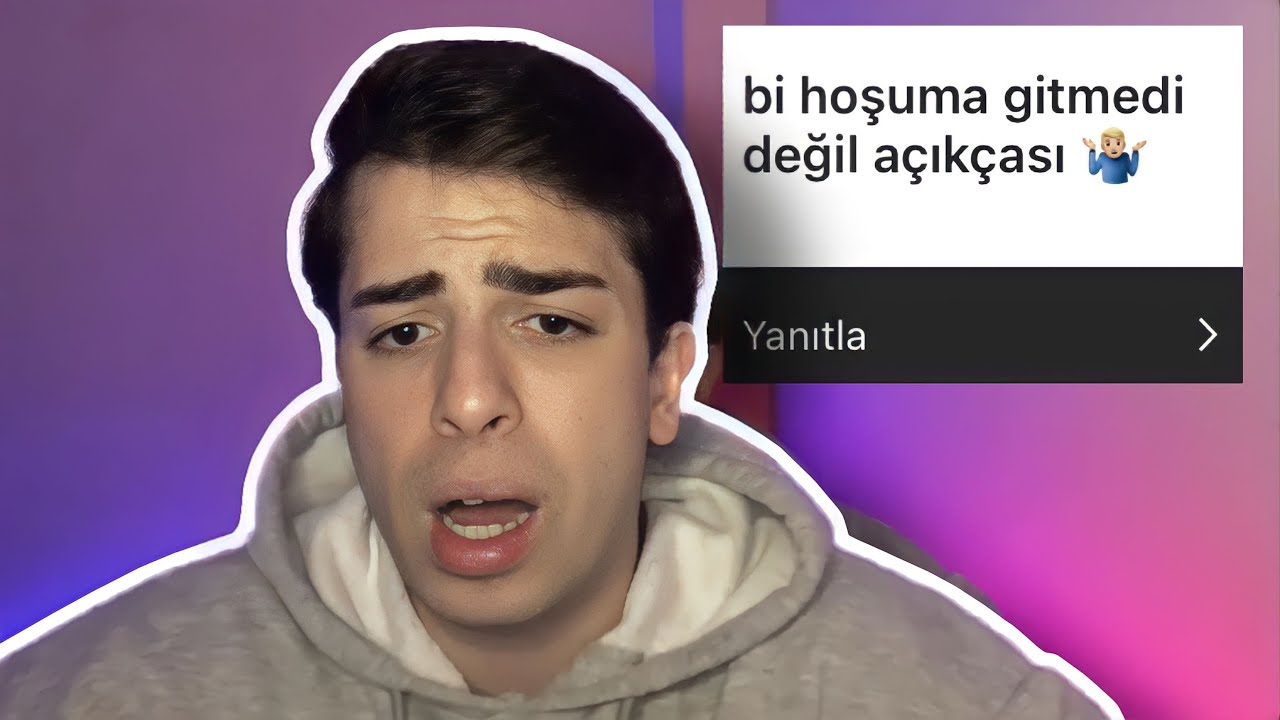 Rezil rüsvo itiraflarınızı okuyup sabır çekiyorum 😘🥰