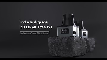 2D LiDAR Titan W1: Neuvition 2023 new model-Small size, low cost industrial-grade Single-line LiDAR