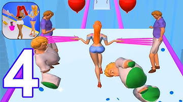 Nail Woman: Baddies Long Run, High Women Nails - Gameplay Part 4 All Levels 25-34 (Android, iOS)