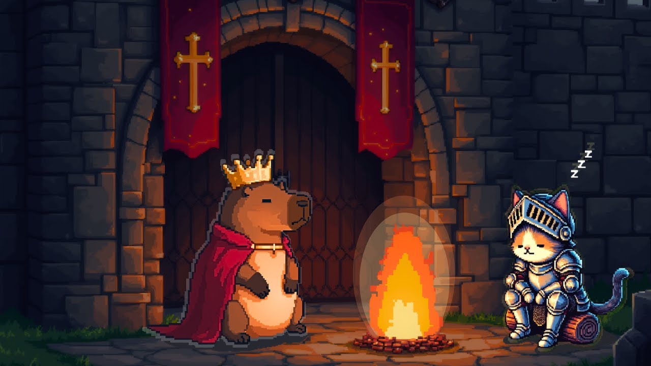 Rest Here Traveler.. King Capi VI Grants You Permission To Rest| Medieval Ambience,Study, Work Music