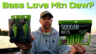 The New Mountain Dew Limited Edition Googan Lure Crushed By Big Bass