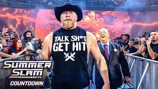 “Brock Lesnar’s Origin Story” | Narrated by Paul Heyman: SummerSlam Countdown highlight