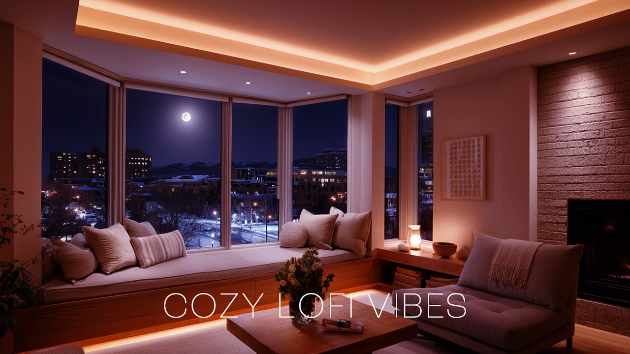 Soothing Beat For the Night – LoFi Playlist 🌕 | Calm Background Music for Study & Reading