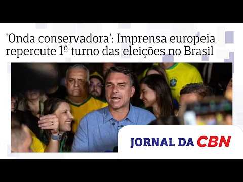 'Conservative wave': European press reacts to the first round between Lula and Flávio Bolsonaro