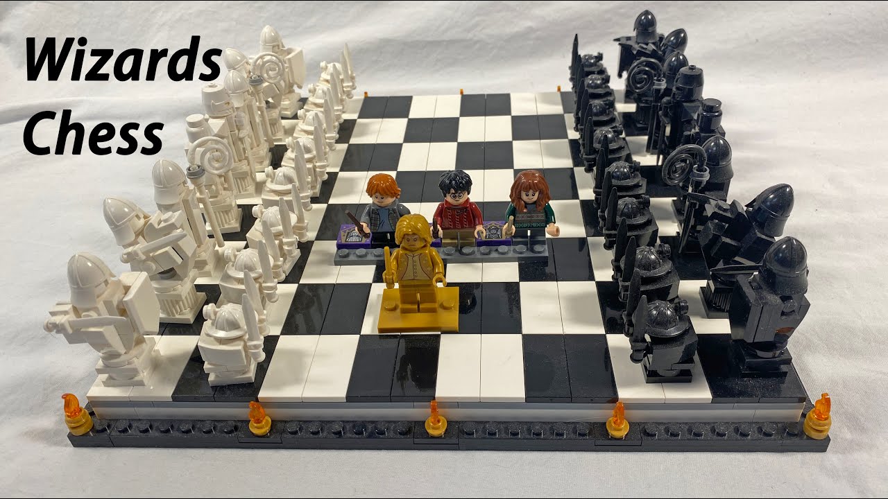 LEGO Harry Potter Hogwarts Wizard's Chess Set 76392 - YouTube