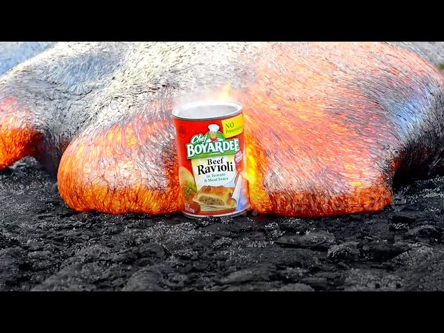 5 MOST Incredible Lava Flow Videos class=