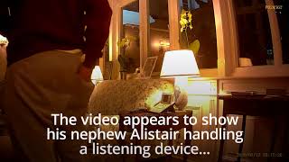 Sir Frederick Barclay releases video of ‘nephew planting bug in Ritz hotel’