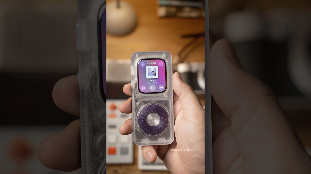 Ipod Nostalgia Apple Watch Ipod Mini Case This Case Turns Your Apple Watch Into An Original IPod