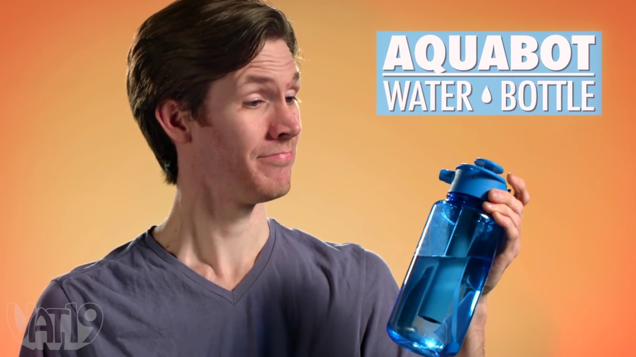 vat 19 rum Bare and Scared | Aquabot Water Bottle