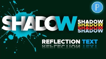 Shadow Text Effect in Pixellab || Reflection Effect Tool || Pixellab Editing Tutorial