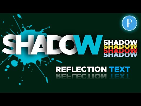 Shadow Text Effect in Pixellab || Reflection Effect Tool || Pixellab Editing Tutorial