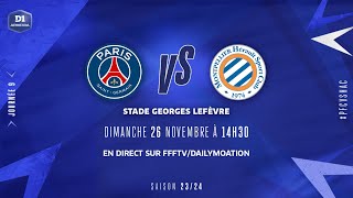 J9 I Paris Saint-Germain – Montpellier HSC (4-1), le résumé | D1 Arkema | FFF 2023-2024